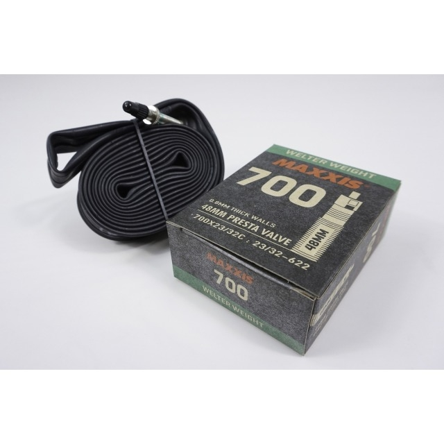 Maxxis Schlauch Welter Weight Presta 700x23-32C, 23/32-622, Ventil 60mm