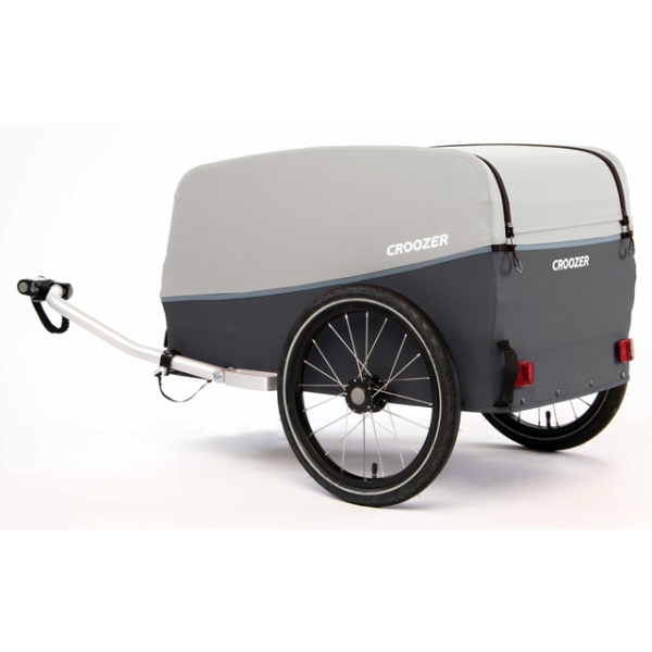 Croozer Anhänger Cargo Pakko, stone grey / Click&Crooz