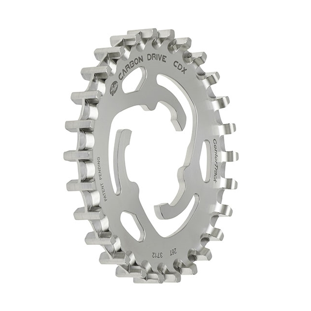 Gates Carbon Drive Hintere Riemenscheibe CDX (Shimano Alfine, Shimano Nexus, SRAM) 26 Zähne