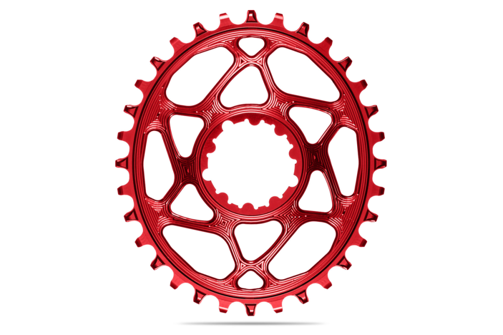absoluteBLACK absoluteBLACK, Kettenblatt, OVAL, MTB, für Sram, DIRECT MOUNT, GXP - N/W, 6mm Versatz, RED - ROT,...