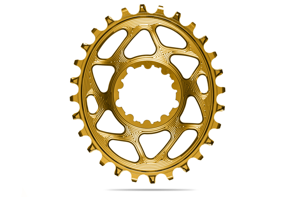 absoluteBLACK absoluteBLACK, Kettenblatt, OVAL, MTB, für Sram, DIRECT MOUNT, GXP, 3mm Versatz, Boost, GOLD, 36 ...