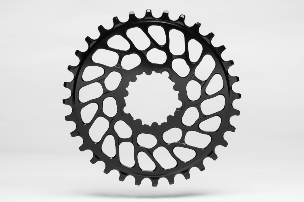 absoluteBLACK Kettenblatt, RUND, MTB, für Sram, DIRECT MOUNT, GXP - N/W, 0mm Versatz, Superboost, SCHWARZ, 30Z