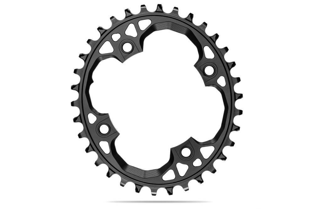 absoluteBLACK absoluteBLACK, Kettenblatt, OVAL, MTB, für Sram 94/4 N/W, integriertes Gewinde, BLACK only - nur ...