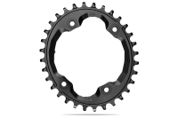 absoluteBLACK absoluteBLACK, Kettenblatt, OVAL, MTB, für Shimano XTR M9000/MT700 , assysmetrischer Spider, BLAC...