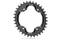 absoluteBLACK absoluteBLACK, Kettenblatt, OVAL, MTB, für Shimano XTR M9000/MT700 , assysmetrischer Spider, BLAC...