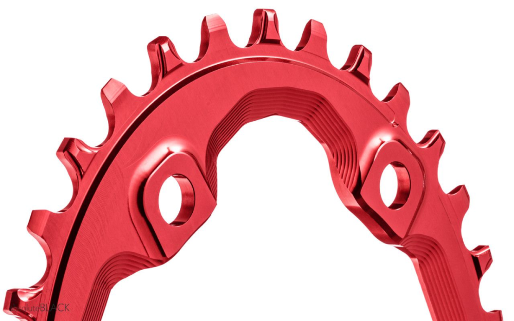 absoluteBLACK absoluteBLACK, Kettenblatt, OVAL, MTB, für Shimano XT M8000/MT700 , assysmetrischer Spider, N/W, ...