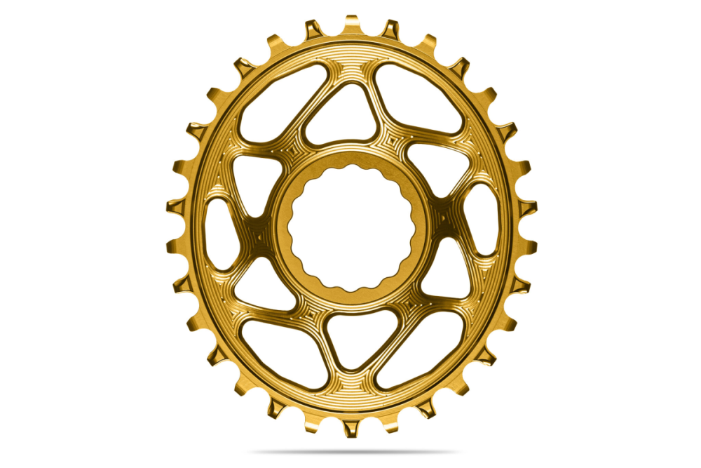 absoluteBLACK absoluteBLACK, Kettenblatt, OVAL, MTB, für RaceFace Cinch, Direct-Mount, - N/W, GOLD, 30 Zähne