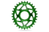 absoluteBLACK absoluteBLACK, Kettenblatt, OVAL, MTB, für RaceFace Cinch, Direct-Mount, - N/W, GREEN, 34 Zähne