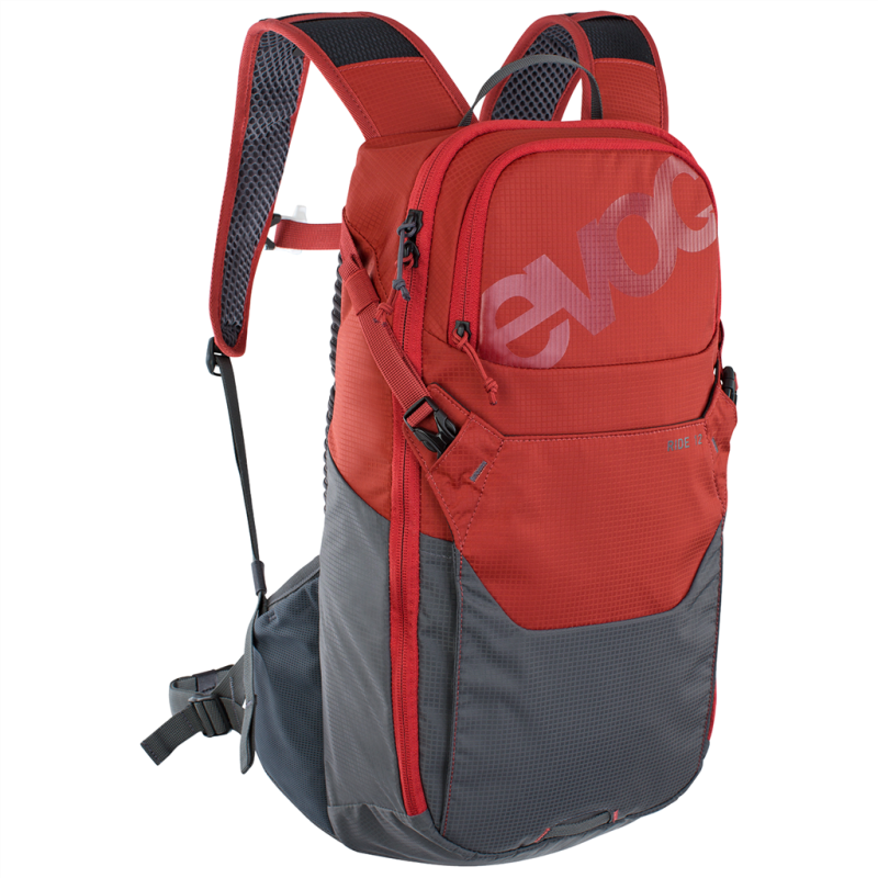 Evoc Ride 12L Backpack chili red/carbon grey,one size
