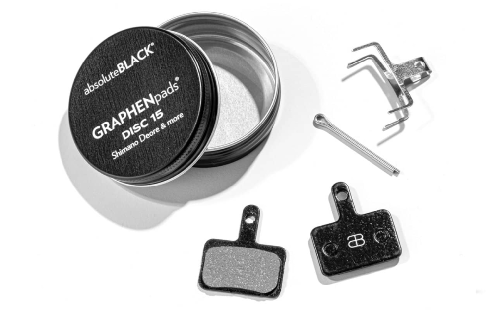 absoluteBLACK absoluteBLACK, GRAPHENpads Disc 15, Shimano Deore pads, fürShimano Deore und andere Modelle, Grap...