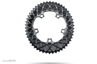 absoluteBLACK Kettenblatt, OVAL, Road, 2-fach 110/5, nicht kompatibel mit Sram, GREY
