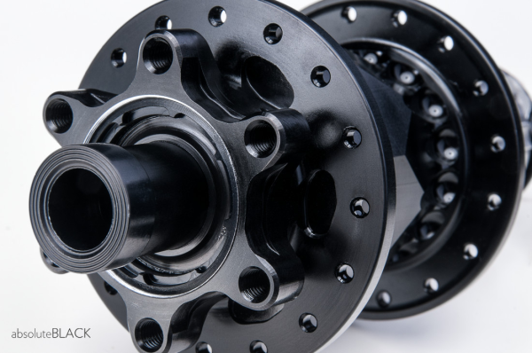 absoluteBLACK Nabe, Black Diamond HUB MTB, REAR Hub, 32 Loch, 12x142mm axle, XD driver ISO SRAM, BLACK only