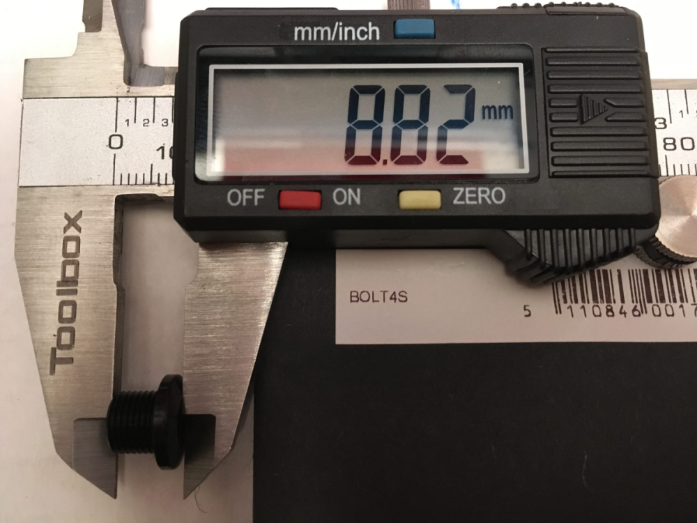 absoluteBLACK absoluteBLACK, Kettenblattschrauben, für Road & MTB, 5 x Short Bolts + nuts, Torx T30, black