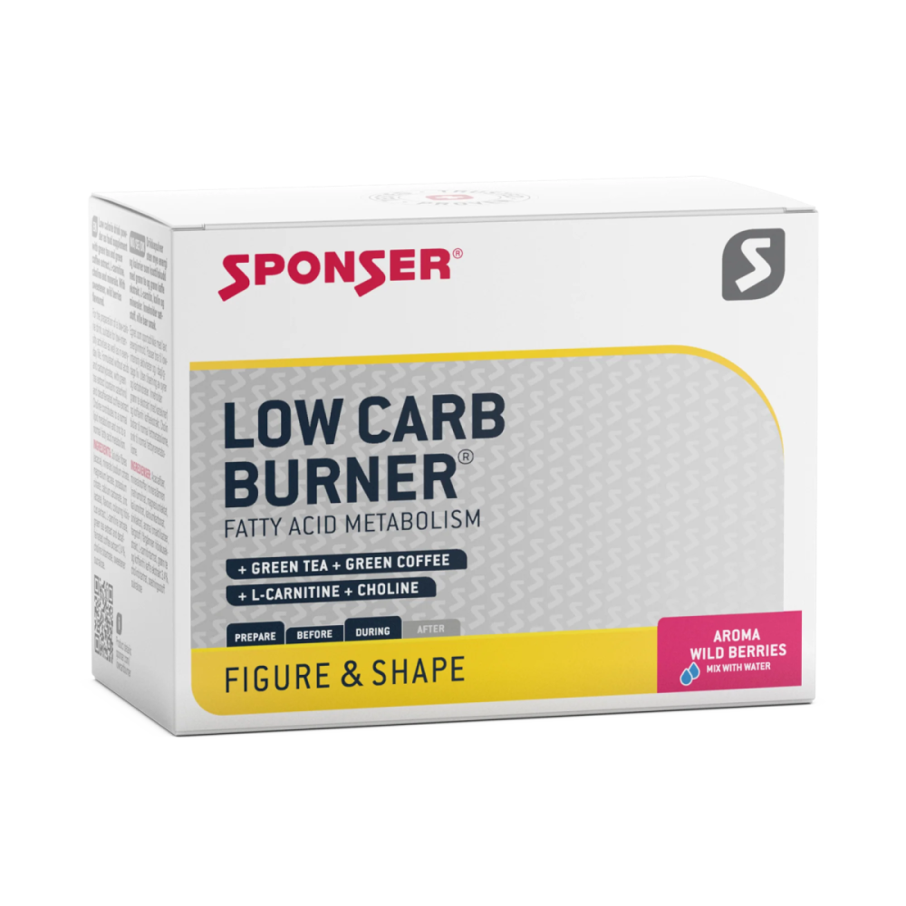 Sponser Low Carb Burner, WILD BERRIES (20 x 6 g)