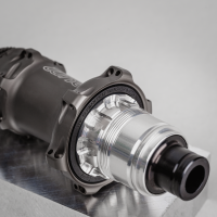 Tune Rear Road Hub, YOKTO Disc, Centerlock, 24 Loch, 12x142mm, Keramik Lager, Sram XD/XDR 6T, yokto grey