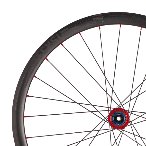 Tune Wheel Disc, Road Alu, TSR35D, ClimbHill CL, Standard Bearings, rot