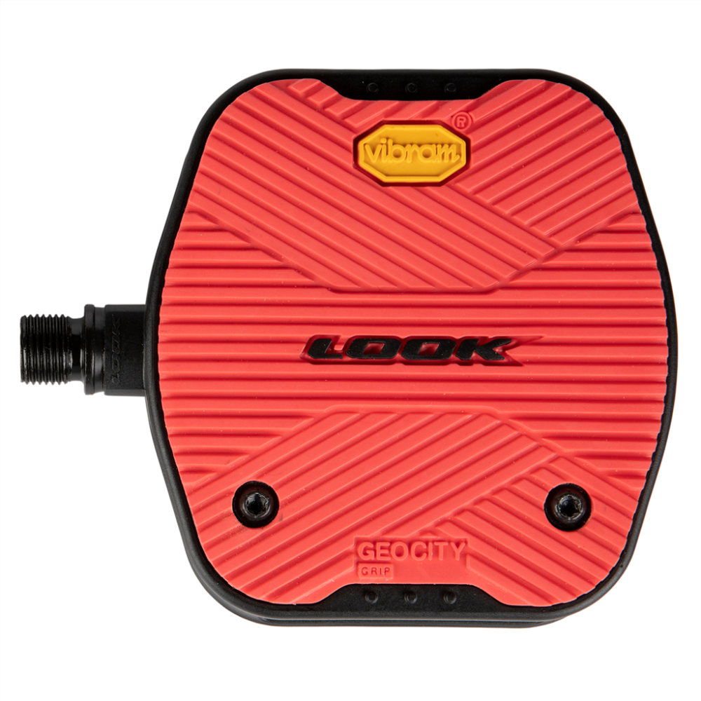 Look GEO CITY GRIP RED red,one size