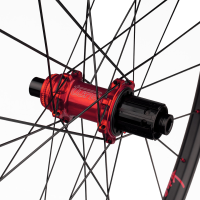 Tune Rear Wheel Disc, Road Carbon, SB20Dsky, Prince CL 28h, 12mm, Std. Bearings, XD/XDR 6T, CR, Nip, Red